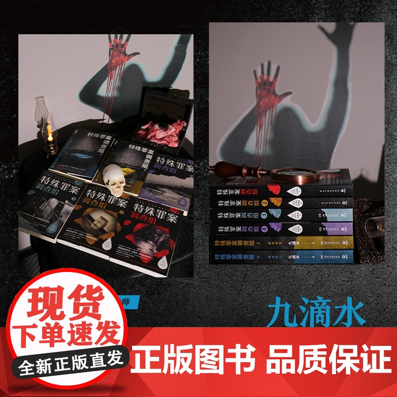 特殊罪案调查组6(痕迹检验师、悬疑作家九滴水“特殊罪案调查组”系列重磅新 九滴水 湖南文艺出版社 正版书籍高清大图