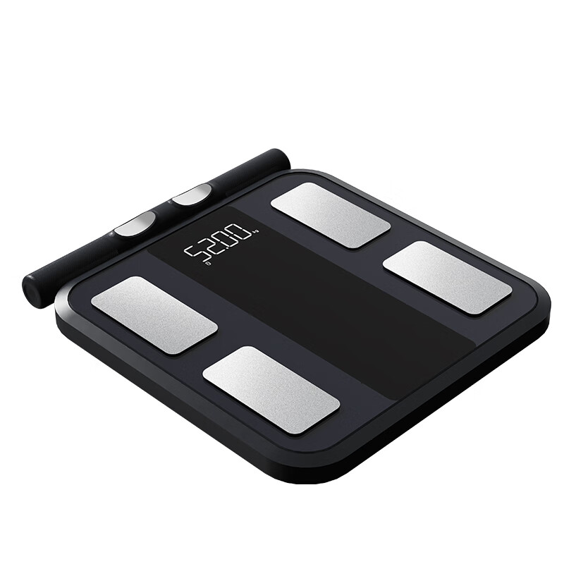 沃莱八电极智能体脂秤FG2435LB 333*305*33.5mm 黑色高清大图