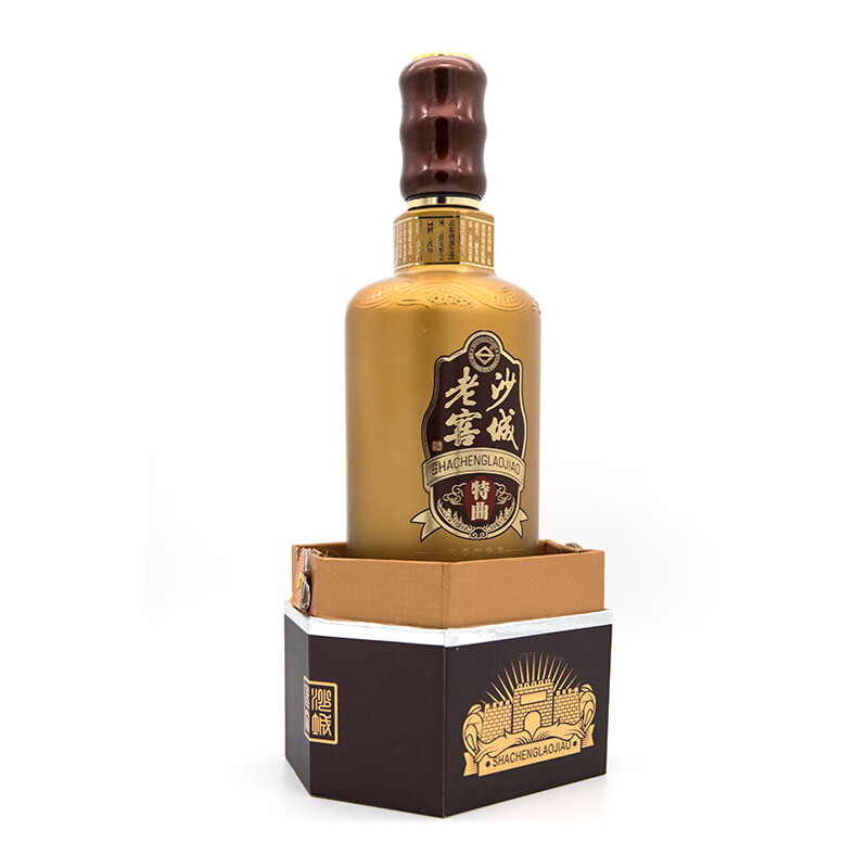 沙城老窖 特曲 浓香型白酒 38度 500ml 6瓶 整箱