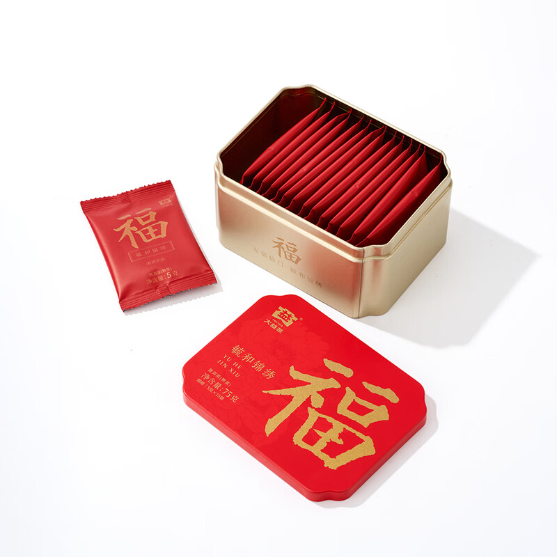 大益毓和锦绣散茶300g/盒 8盒/件高清大图