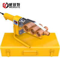 闪电客 威锐特热熔器ppr水管热熔机家用焊接不沾模头热容热合器水电工程 升级款32款数显+大金模头 抖音