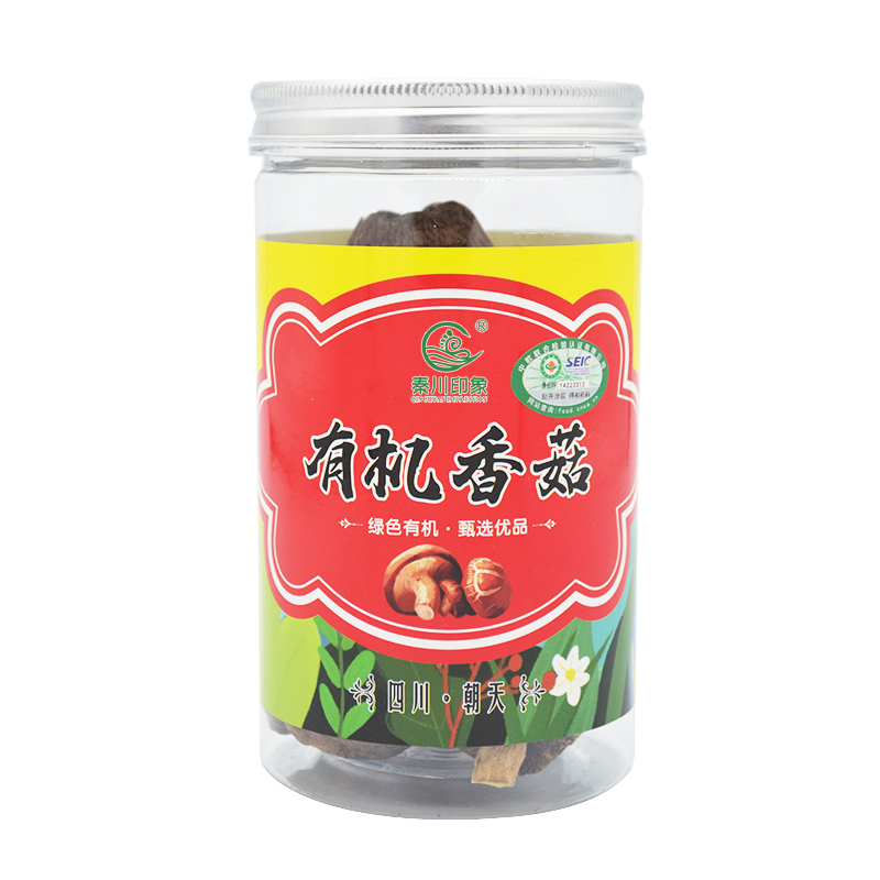 秦川印象 有机香菇80g/罐高清大图