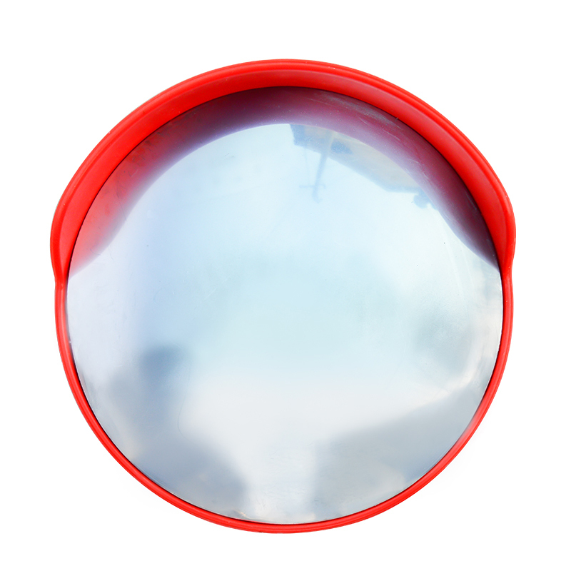 固乡道路反光镜凸面镜室外pc镜面直径80cm带立柱