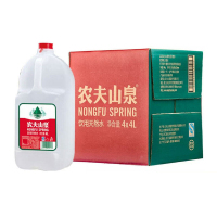 农夫山泉大桶矿泉水4L*4桶装水饮用水4升整箱饮用水瓶装水饮品多省免运费