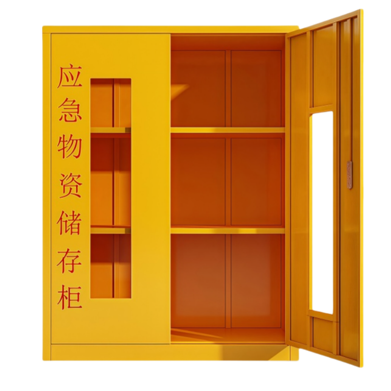 晨磊 应急物资柜 90*45*120cm(黄)个高清大图