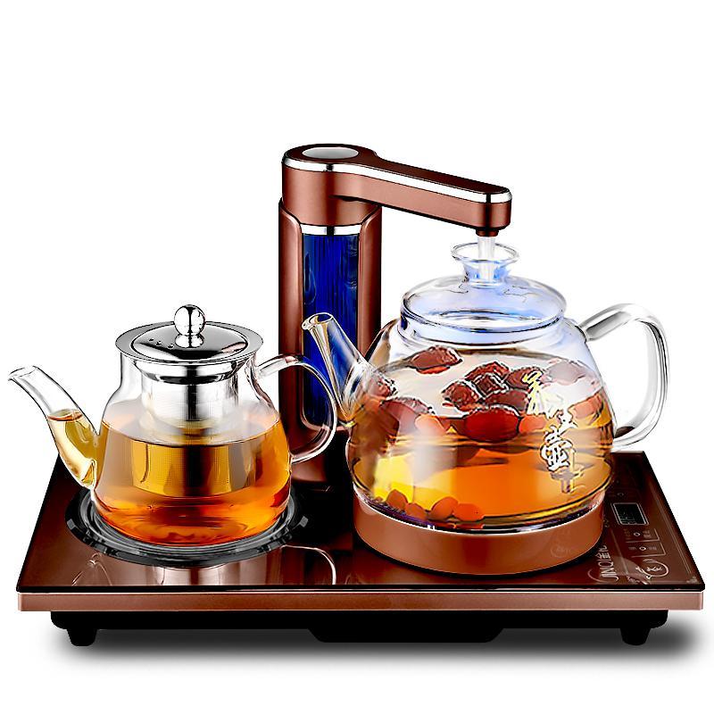 全自动黄金蛋上水电热水壶家用自动抽水烧水壶玻璃电茶壶保温功夫泡