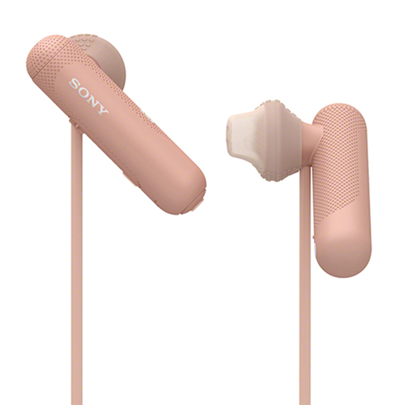 索尼(SONY)WI-SP500 无线防水运动耳机 粉红色