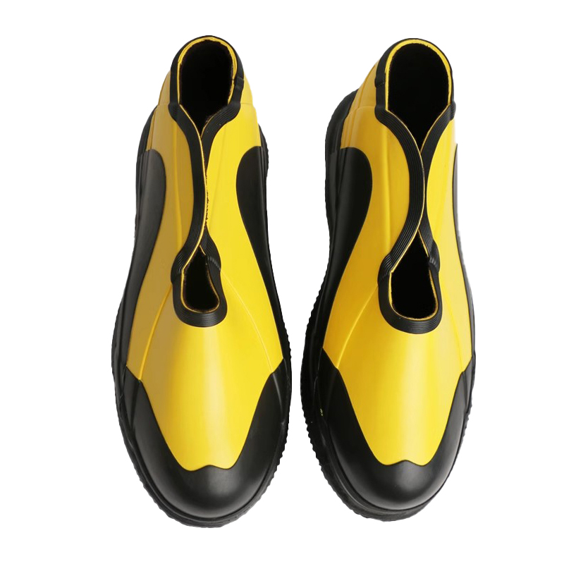 亮刃 耐压胶鞋鞋套 黄黑 双高清大图