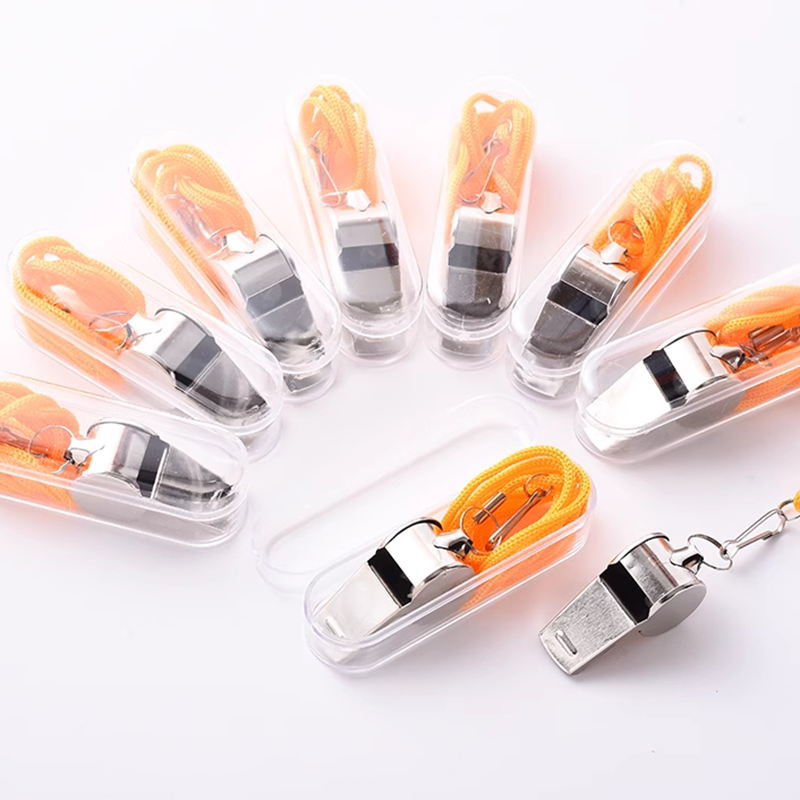 璐盐 不锈钢口哨 45mm*10个 盒高清大图