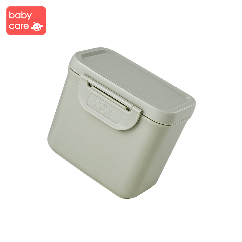 babycare奶粉盒便携外出 婴儿大容量多功能奶粉分装盒 宝宝奶粉格 梅幸茶900ml 1660