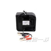 适用于车载汽车12V电动充气泵48V60V摩托电瓶车轮胎111B自动打气筒带表线