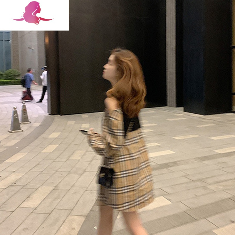 艳如飞初春衬衫裙心机设计感小众连衣裙冷淡风女装高级感小个子复古港风连衣裙