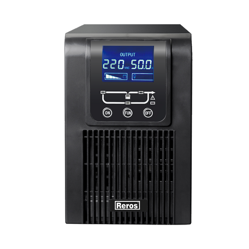 雷诺士智能 UPS电源 Reros-2K 2KVA内置电池标机高清大图