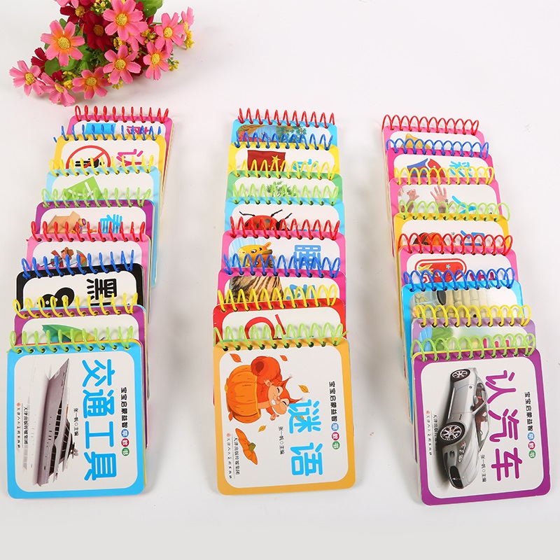 [正版]宝宝启蒙益智早教书翻翻卡全套24册幼儿早教翻翻看宝宝书籍看图识字卡片学龄前儿童图书婴儿绘本认知认字适读年龄0-6高清大图