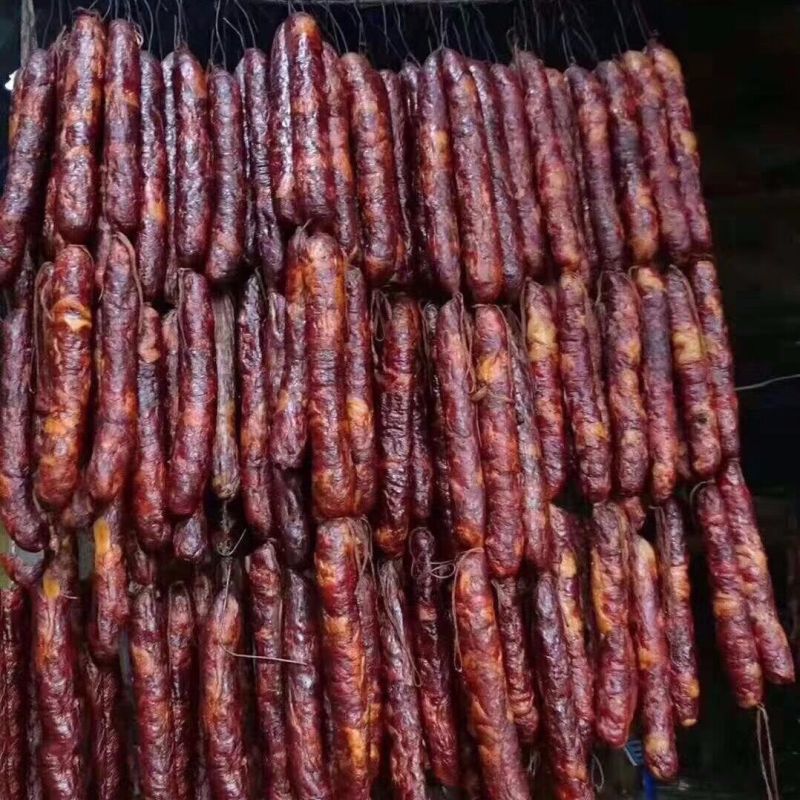 正宗麻辣香肠腊肠腊味2500g四川湖南特产烟熏川味香肠