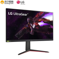 LG 31.5英寸 NanoIPS 2K 180Hz(超频) 10.7亿 HDR 1ms 设计师 办公 小金刚 游戏 电竞显示器 32GP850