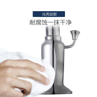 16228摩恩复古卫浴卫生间双把单孔洗手洗脸盆面盆台盆冷热水龙头
