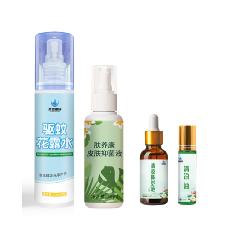 蕉蓝国际 JIAOLANGUOJI-02 清凉舒爽花露水套装(计价单位:瓶)白色高清大图