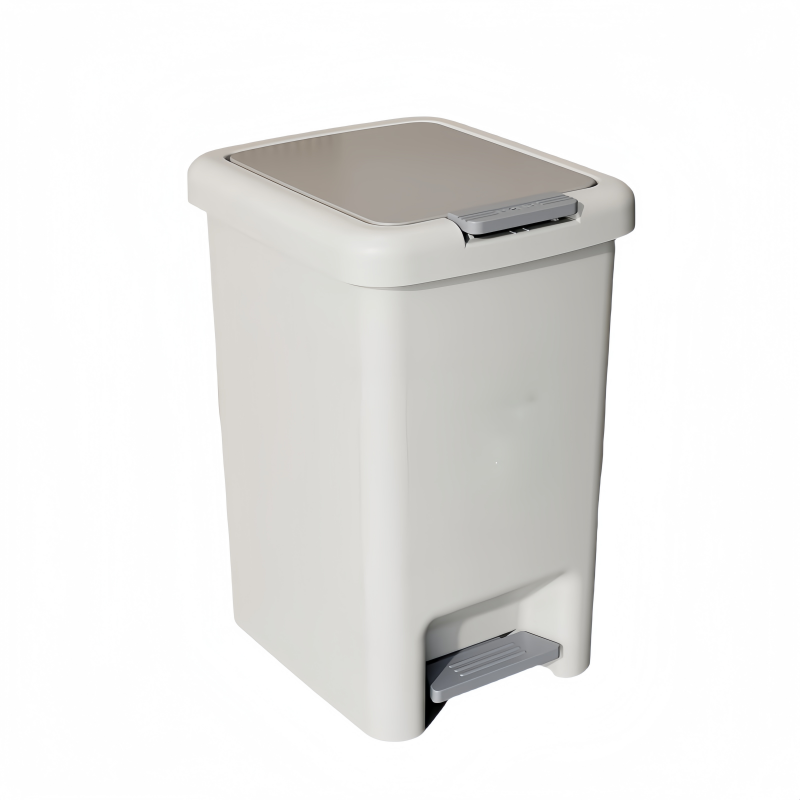 凡礼格双开式垃圾桶高清大图