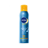 妮维雅(NIVEA)冰爽透明防晒气雾 200ml SPF50 PA+++ 德国进口 防晒/隔离/喷雾