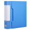 齐心(Comix) 100页文件夹插页袋文件册A4资料册插页文件夹活页夹配外壳蓝色PF100AK-1