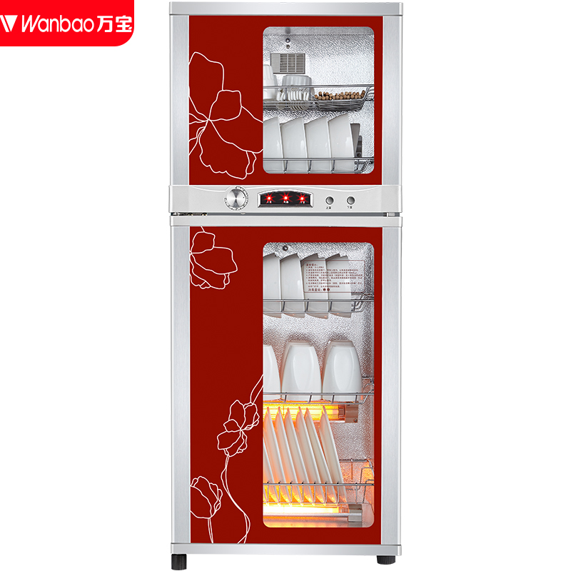 万宝wanbaoztp138d04消毒柜立式高温家用商用消毒碗柜台式消毒柜高温