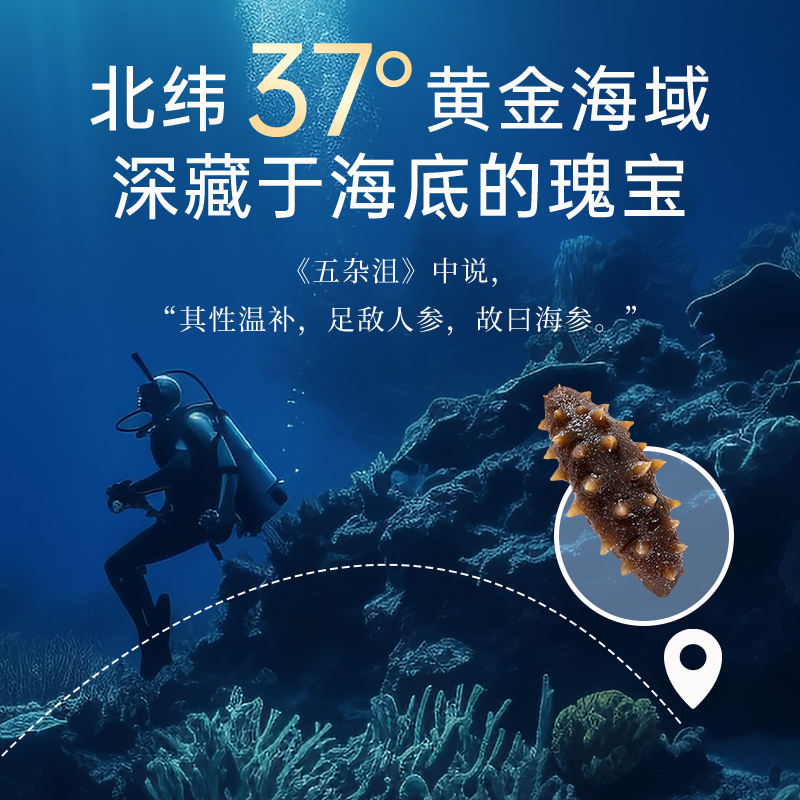 金龙碾 海参原浆(饮品)100ml*5瓶高清大图