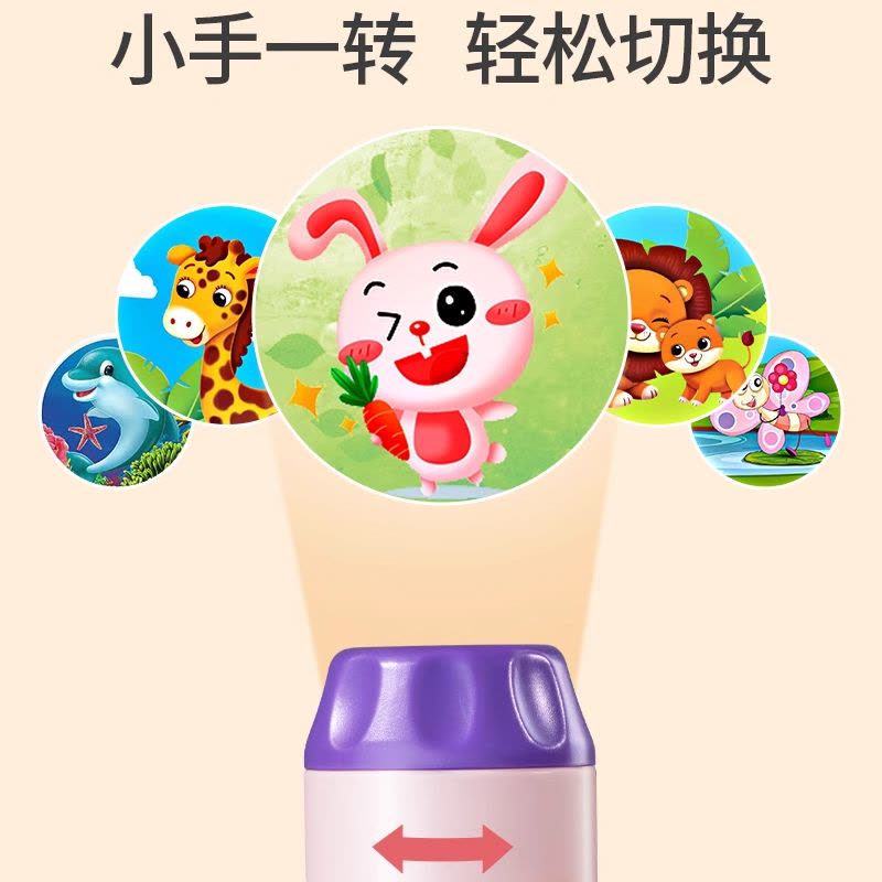 投影仪手电筒儿童玩具女孩男孩宝宝睡前故事机趣味益智早教星空灯图片