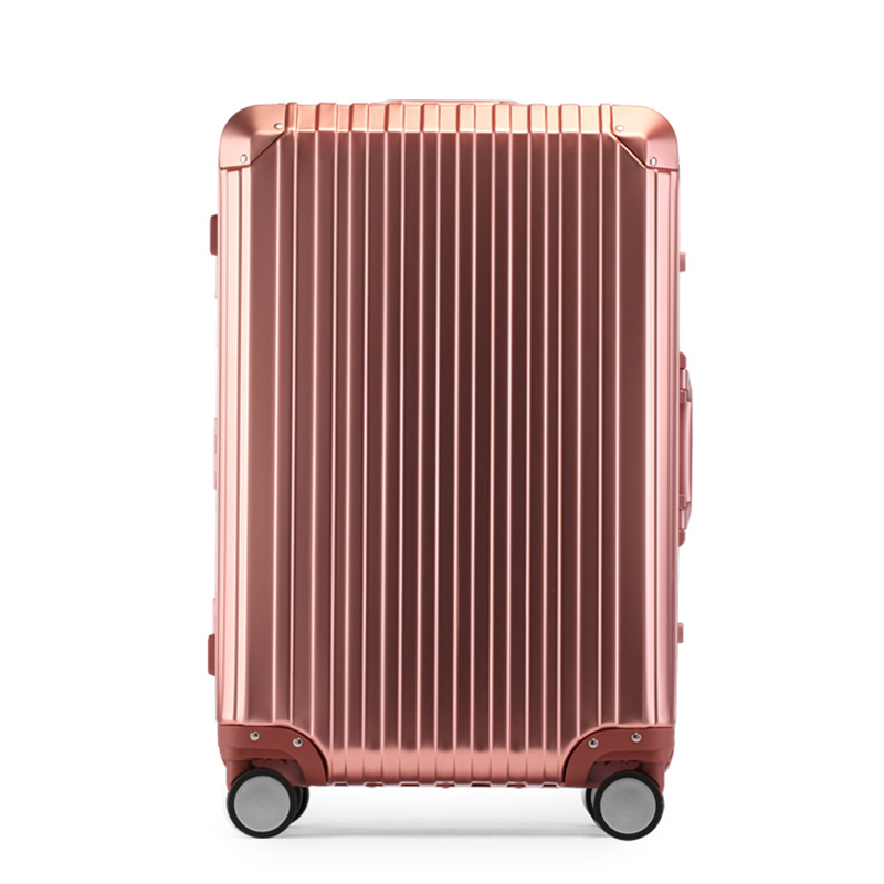 德国全镁铝合金拉杆箱商务旅行箱万向轮行李箱登机箱男女TSA海关26寸黑色高清大图