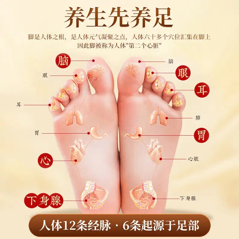 九芝堂老北京足贴 1盒装[60贴]6971397411615高清大图