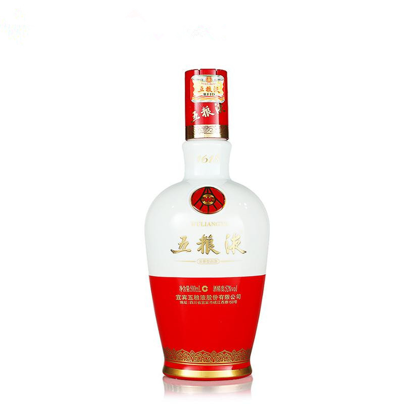 五粮液 1618 52度 500ml 单瓶装 浓香型白酒