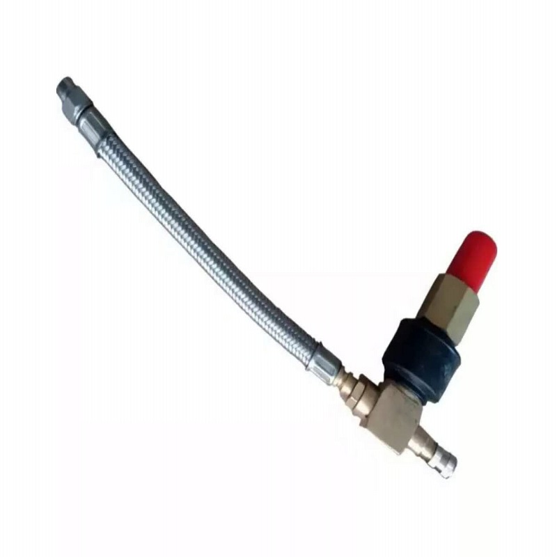 军车器材东风猛士/EQ2050B军车配件轮胎充气阀总成高清大图