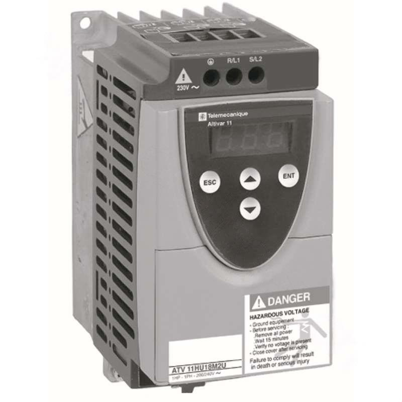施耐德 Schneider Electric 变频器， 单相100…120V， ATV12H075F1