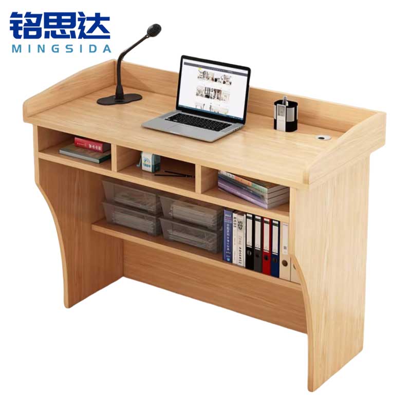 铭思达讲台120*60*105cm张高清大图