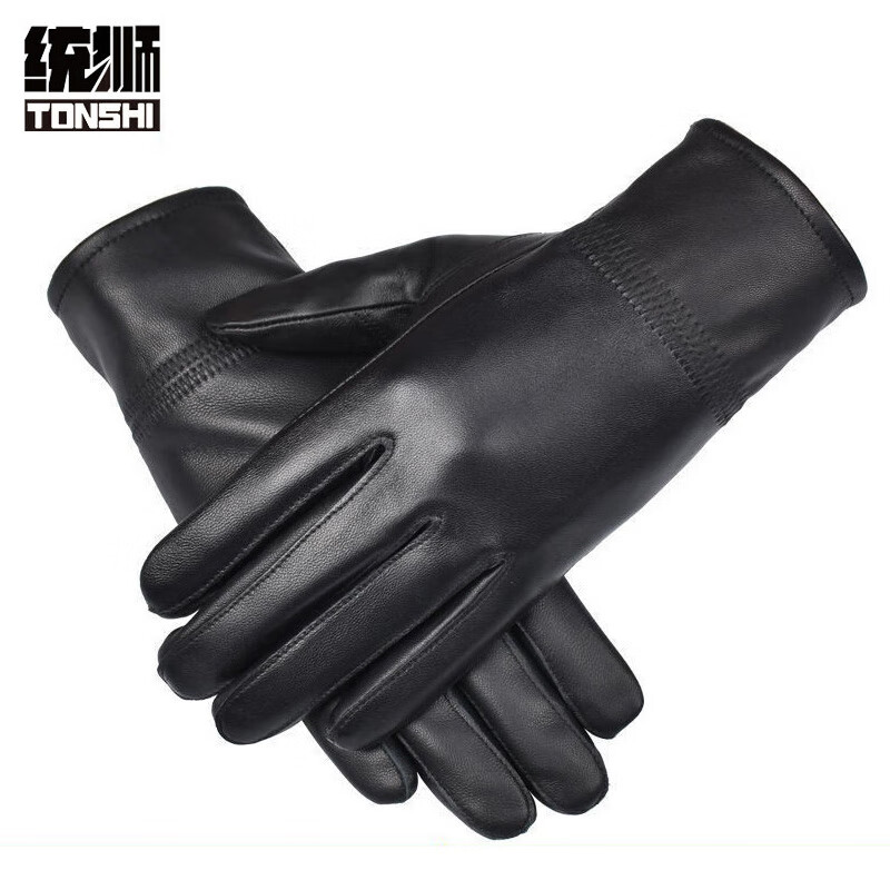 统狮手套PS22 双 加绒黑色男款