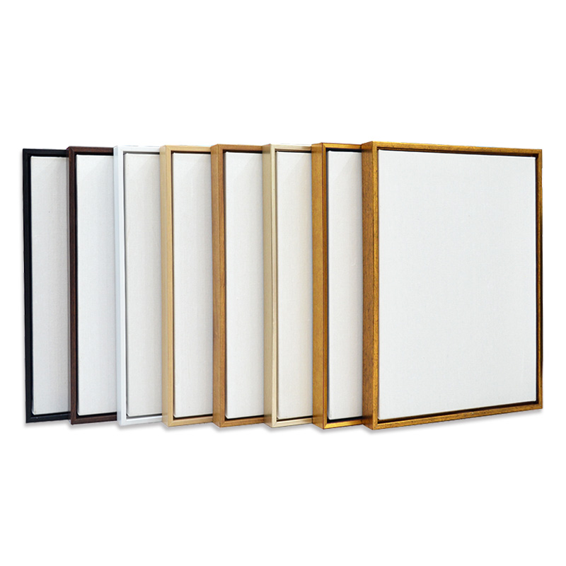 免装裱油画框带画布外框亚麻油画布成品装饰画内框丙烯做l型