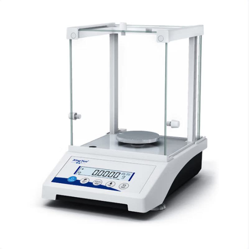 万分之一电子分析天平0.1mg实验室0.0001g天平秤高精度千分之一 千分之一量程500g精度0.001g图片