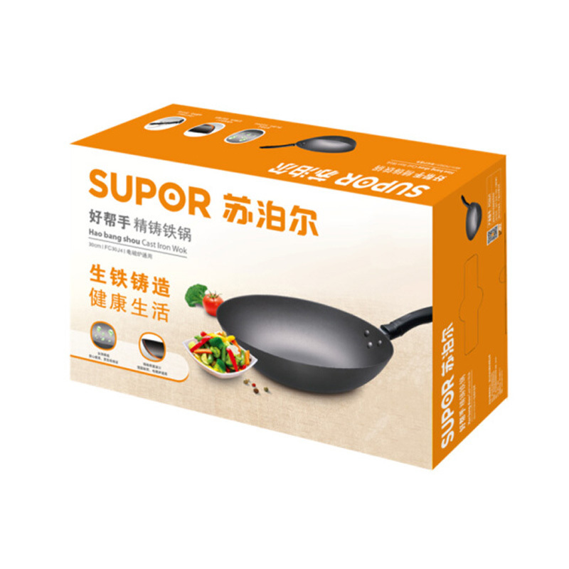 苏泊尔(SUPOR) 好帮手精铸铁锅FC30J4 30cm (单位:件)