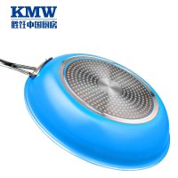 KMW 绿鼎第四代不粘煎锅 GpotlJG260001 平底煎锅304不锈钢 熔射不粘涂层炫彩加厚锅体炉灶通用锅具26