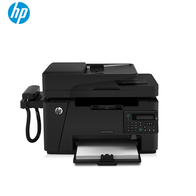 惠普（HP）LaserJet Pro MFP M128fp黑白激光多功能一体机（尊享服务）