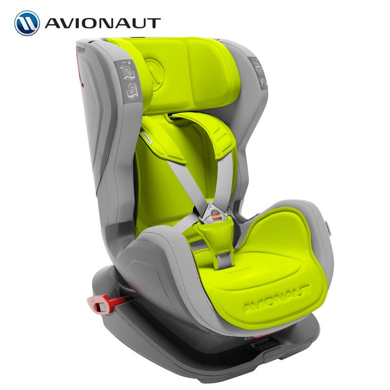 [汽车用品]波兰AVIONAUT爱为诺346299儿童便携式汽车安全座椅9个月-7岁-紫红色