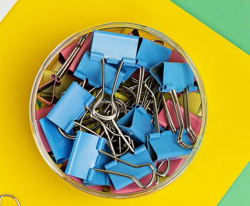 百利文(Bailiwen) 带尾夹[30mm-50mm] 各种大小 12个/筒高清大图