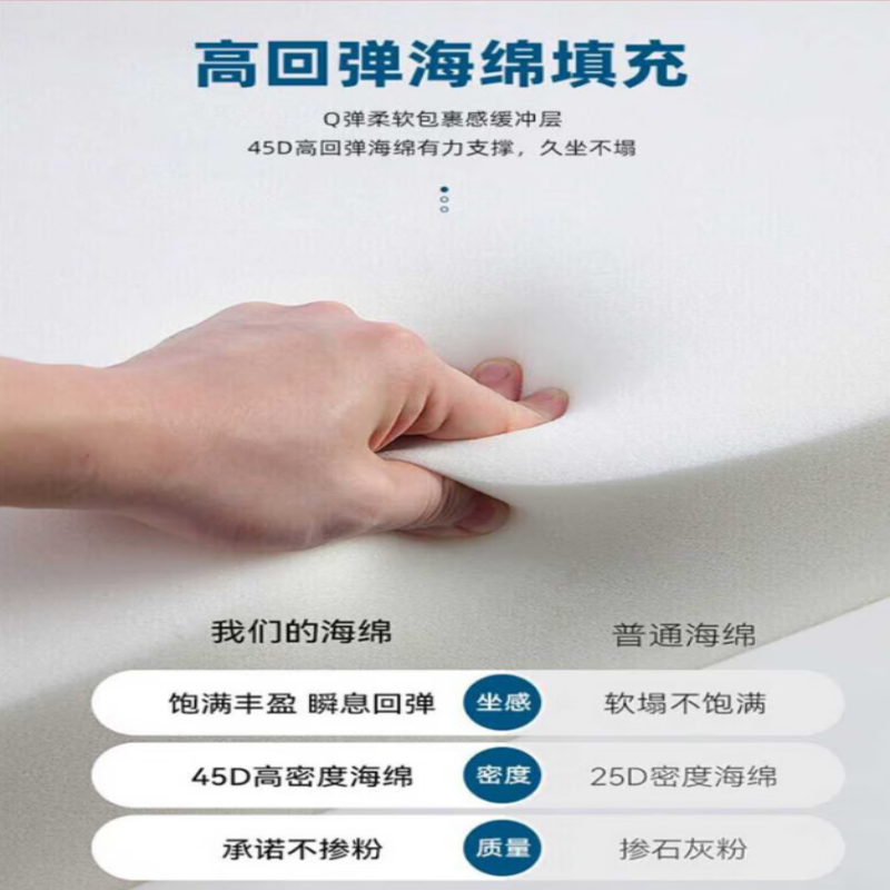 中伟(ZHONGWEI)办公沙发 长130* 宽76* 高81cm 双人位 (单位:张)高清大图