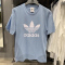 ADIDAS阿迪达斯三叶草运动休闲针织圆领男装H06638 D