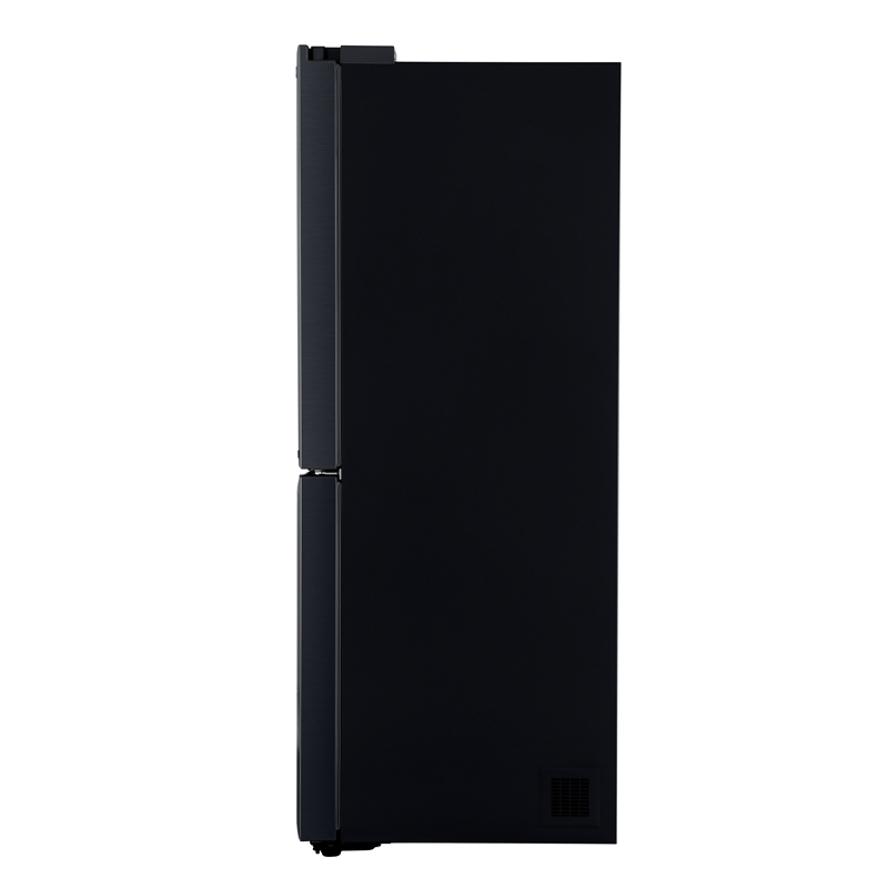 LG F521MC18 530升大容量十字对开四门冰箱主动除菌 超薄机身风冷无霜变频冰箱曼哈顿午夜黑