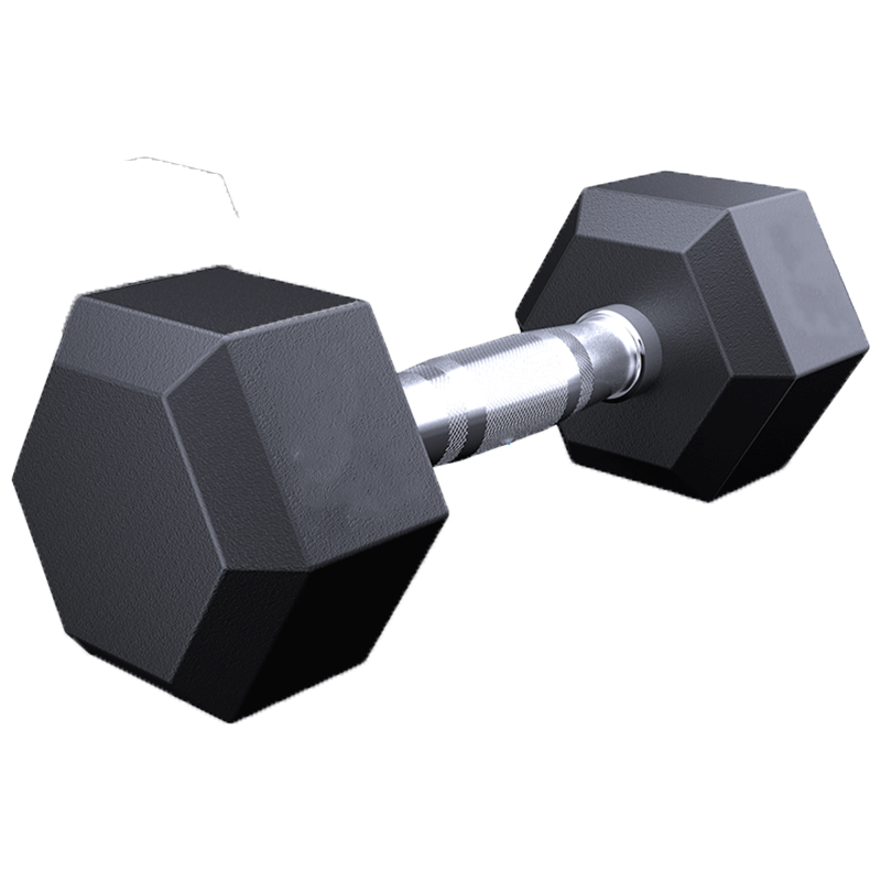 扬子(YANGZI)六角包胶哑铃YZ-Y022 17.5kg