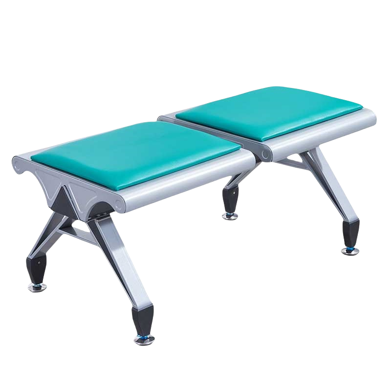 铭思达排椅双人位绿皮垫张高清大图