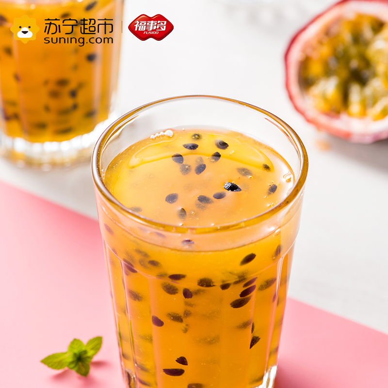 福事多蜂蜜百香果茶600g冲饮泡水喝的冲泡饮品韩式水果茶饮