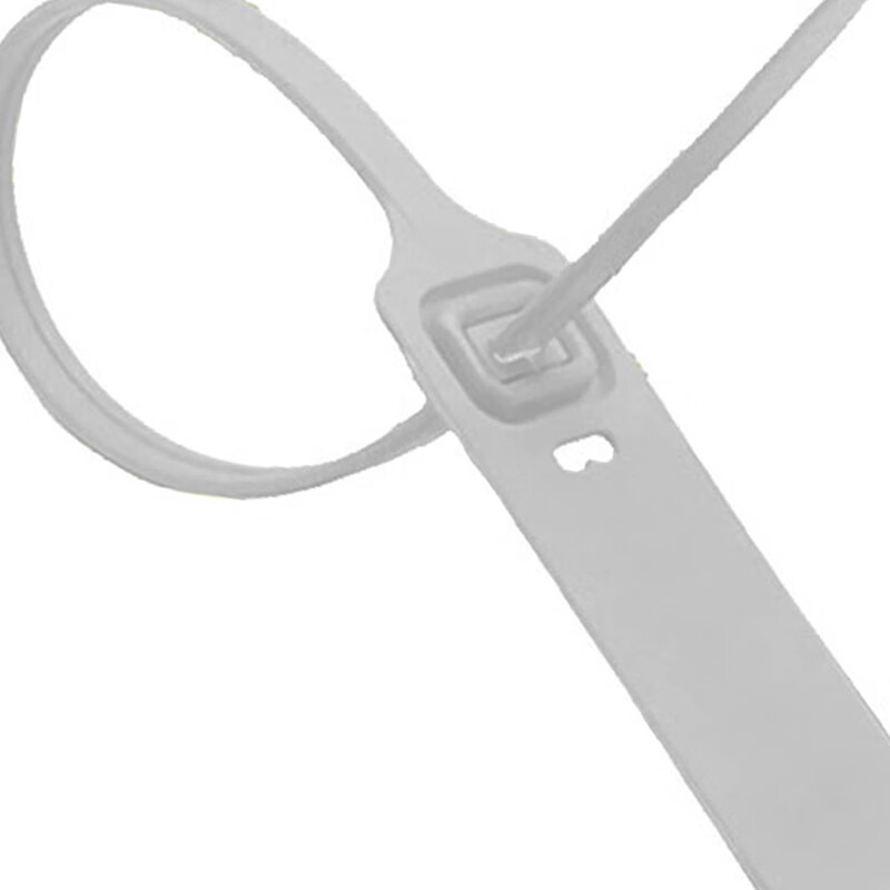 华燏 HY-400mm 总长400mm 标签尺寸76×25mm 材质PP 100条/包 扎带 (计价单位:包) 白色高清大图