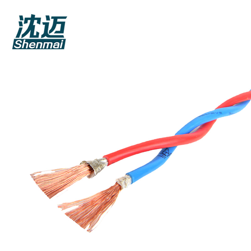 沈迈 阻燃耐火双绞线 WDZB1N-RYS-2*1.5mm²(100米) /捆高清大图